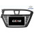 Gear 7 Ιντσών Οθόνη Εργοστασιακού Τύπου για Hyundai i20 με Navigation Bl..