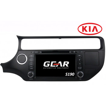 Gear 8 Ιντσών Οθόνη Εργοστασιακού Τύπου για KIA Rio με Navigation Bluetooth και WiFi Q504I 