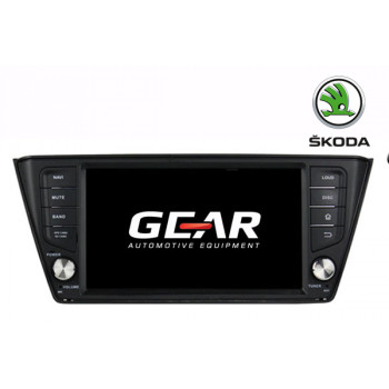 Gear 8 Ιντσών Οθόνη Εργοστασιακού Τύπου για Skoda Fabia με Navigation Bluetooth και WiFi SK05 