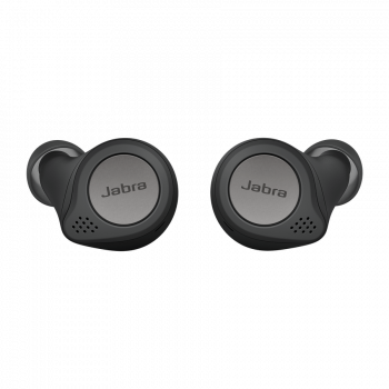 Jabra Ασύρματα Bluetooth Aκουστικά Elite Active75t Titanium Black