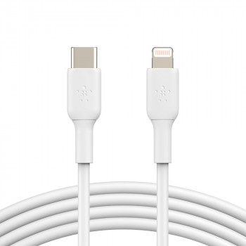 Belkin Άσπρο Καλώδιο iPhone Lightning σε USB-C 1,0 μέτρο
