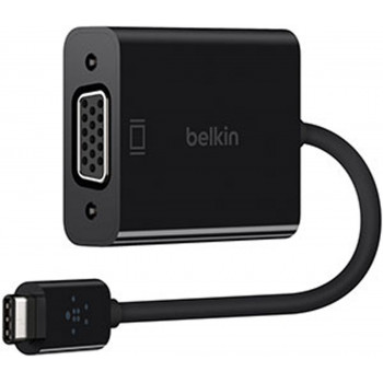 Belkin Αντάπτορας USB C σε VGA Μαύρο