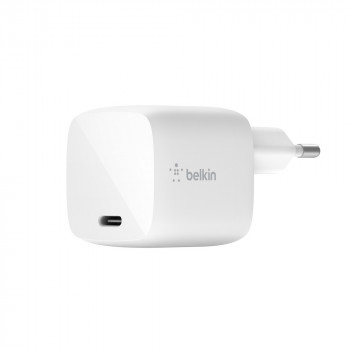 Belkin Boost Charge Φορτιστής Πρίζας GaN USB-C 30W Άσπρο